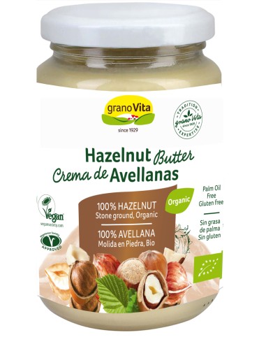 Granovita Crema de Avellanas Bio 350g