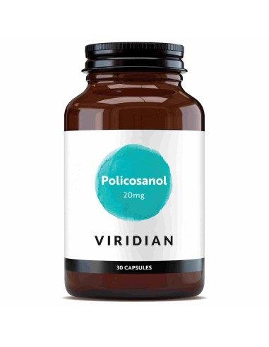 Viridian | Policosanol 20mg 30 Cápsulas Veganas