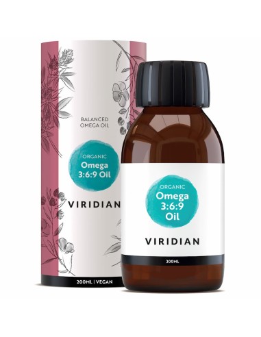 Viridian | Aceite Omega 3:6:9 Bio 200 ml Vegano
