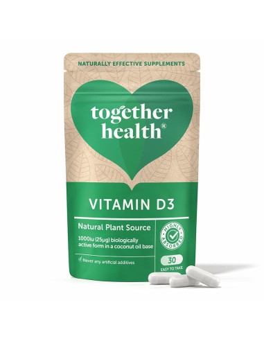 Together Health | Vitamina D3 30 Cápsulas Vegetales