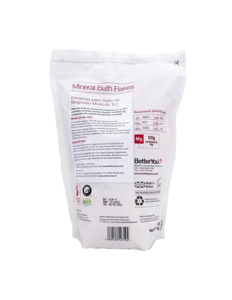Better You | Escamas de Magnesio Músculo 1kg