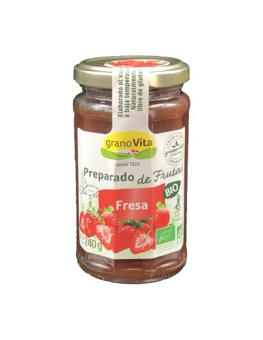 Granovita Mermelada Fresa Bio 240g