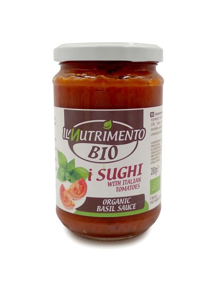 Il Nutrimento Salsa Albahaca Tomate Bio 280g