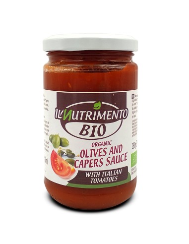 Il Nutrimento Salsa Aceituna Alcaparras Bio 280g***