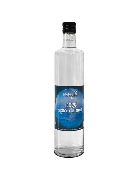 Holoslife | 100% Agua de Mar 750 ml (cristal)