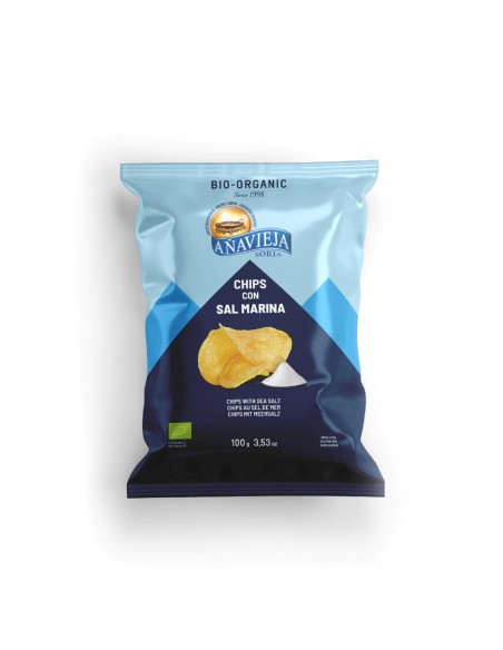 Añavieja Patatas Fritas Aceite Girasol Eco 100g***