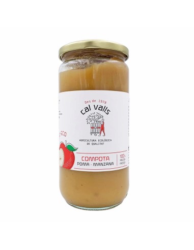 Cal Valls Compota de Manzana Eco 700g