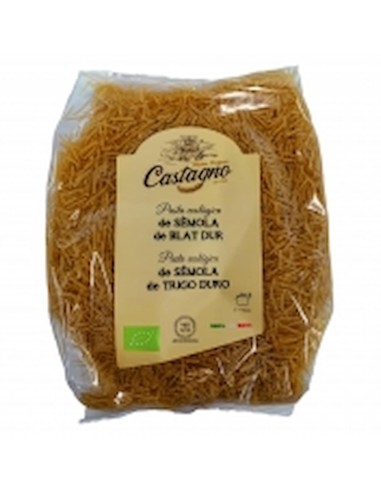 Castagno Fideos Trigo Duro Eco 500g***