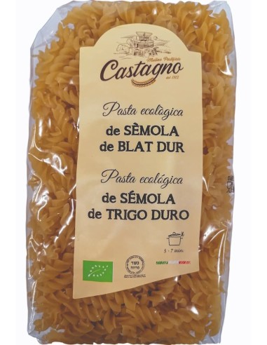 Castagno Espirales Trigo Duro Eco 500g