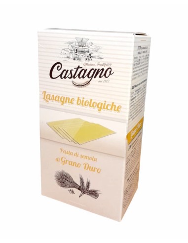 Castagno Lasaña Trigo Eco 500g***