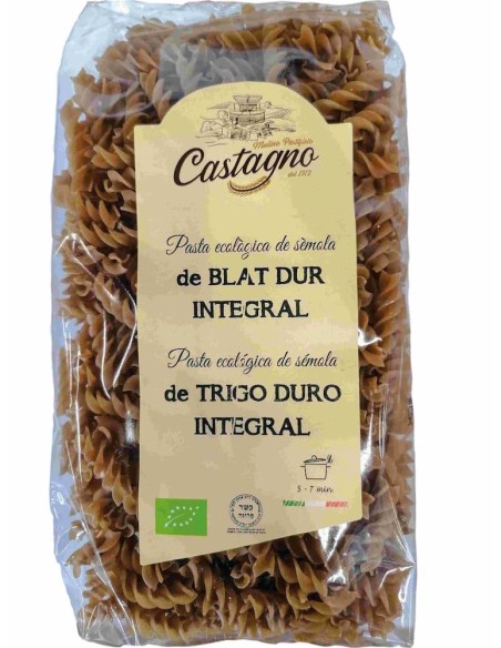 Castagno Espirales Trigo Int. Eco 500g***