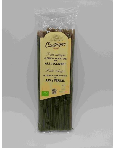 Castagno Espaguetis Con Ajo/Perejil Eco 500g***