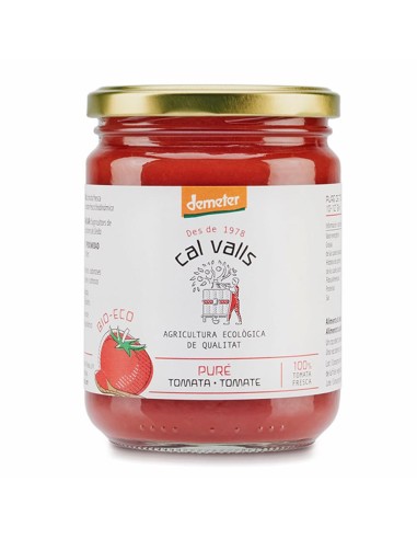 Cal Valls Puré de Tomate Dem 400g (10/12% Materia Seca)