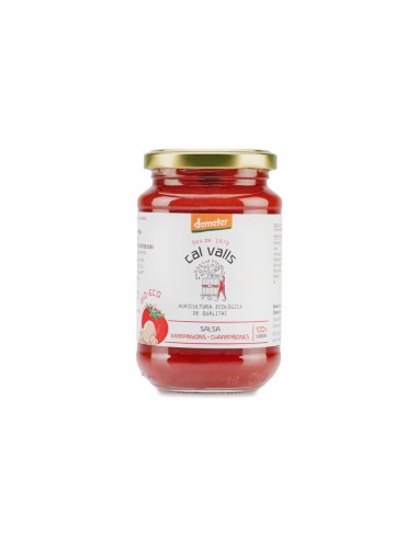 Cal Valls Salsa Tomate Champiñón Dem/Eco 350g