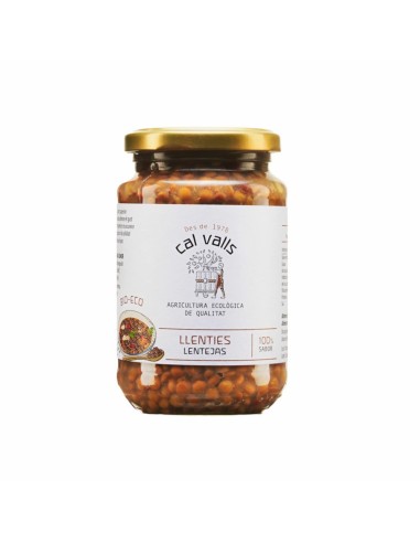 Cal Valls Lenteja Cocida Eco 250g