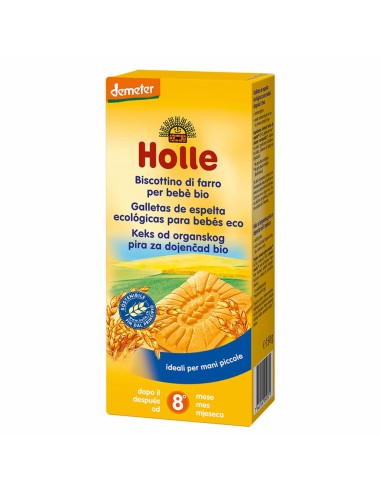 Holle Galletas Espelta Niños Dem 150g + 8 Meses