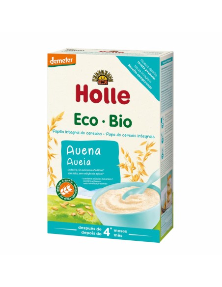 Holle Papilla Copos de Avena Dem 250g