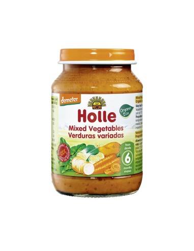 Holle Potito Verduras Variadas Dem 190g - A Partir del 6º Mes