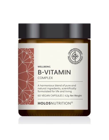 Holos | Nutrition B-Vitamin Complex 60 Cápsulas Veganas