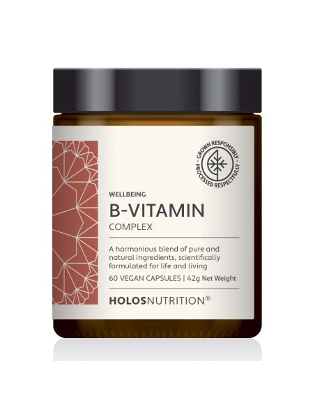 Holos | Nutrition B-Vitamin Complex 60 Cápsulas Veganas