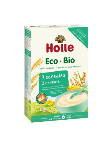 PAPILLA 3 CEREALES ECO 250g HOLLE